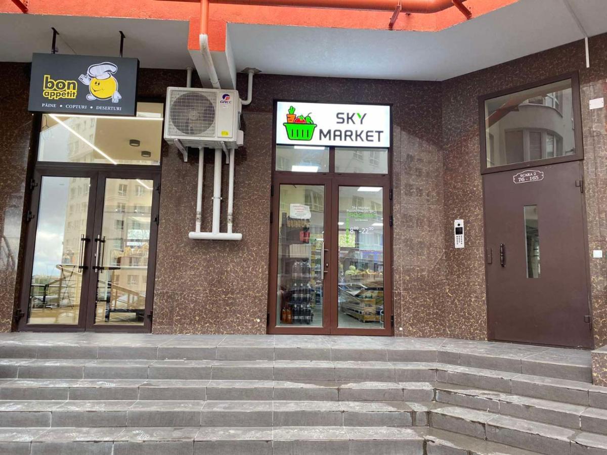 All New Apartment With Best View Near Shopping Malldova 基希讷乌 外观 照片